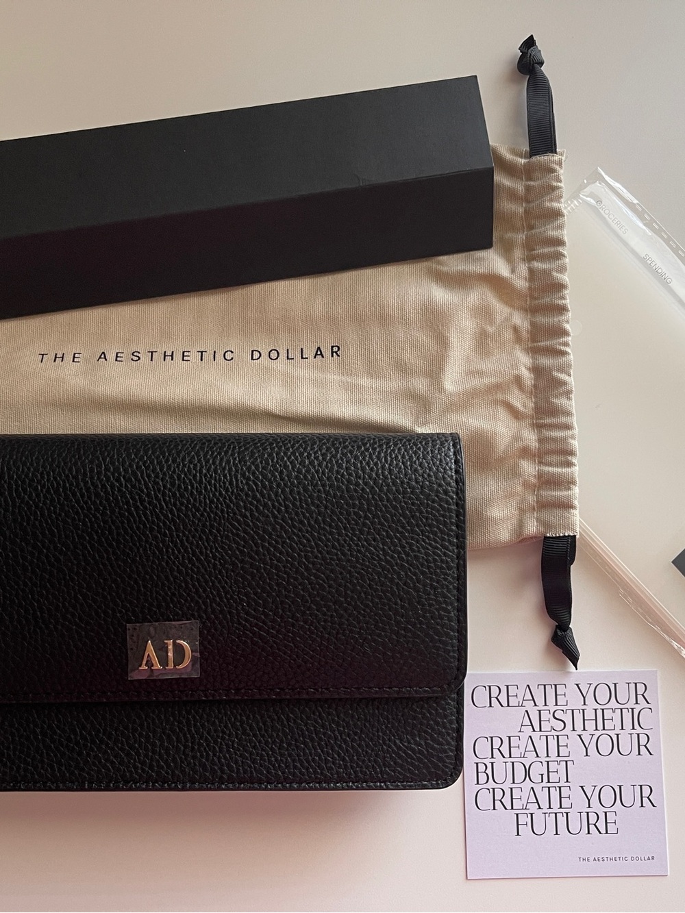 The Aesthetic Dollar Wallet Purse with Strap NIP